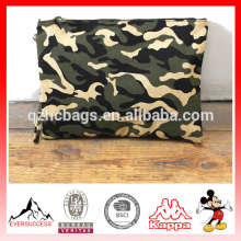 Outdoor dinner party bag Camo canvas clutch bag